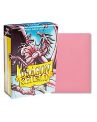 Dragon Shield Sleeves: Japanese Matte Pink (Box Of 60)